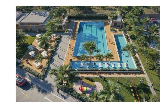 Piscina del proyecto en Autopista San Isidro