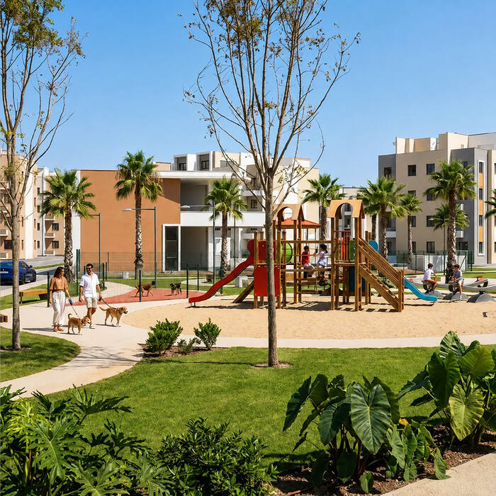 Parque infantil del proyecto en Freddy Veras Goico